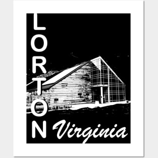 Lorton River View - White Posters and Art